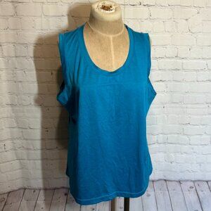 Blue Athletic Tank Top Size XL